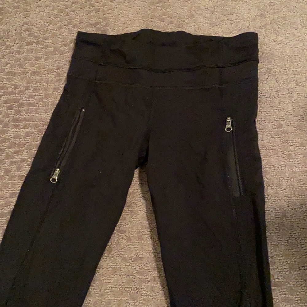 Reflective lululemon mess side leggings